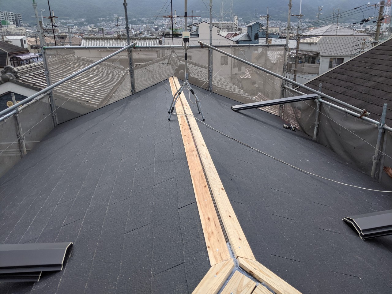 コロニアル葺き替え